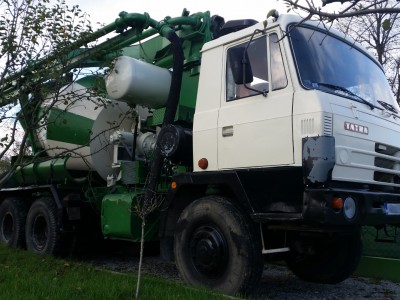 Tatra 815 autodomiešavač + pumpa